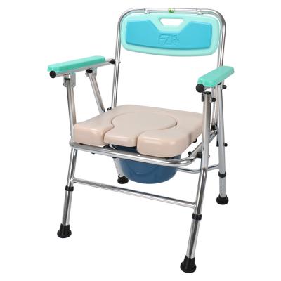 FZK-4527 ALUMINUM FOLDING COMMODE CHAIR